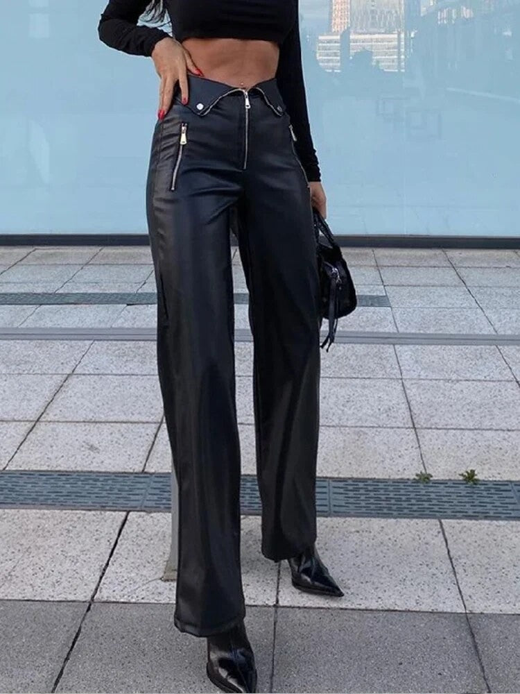 Pantalone ecopelle Vivi