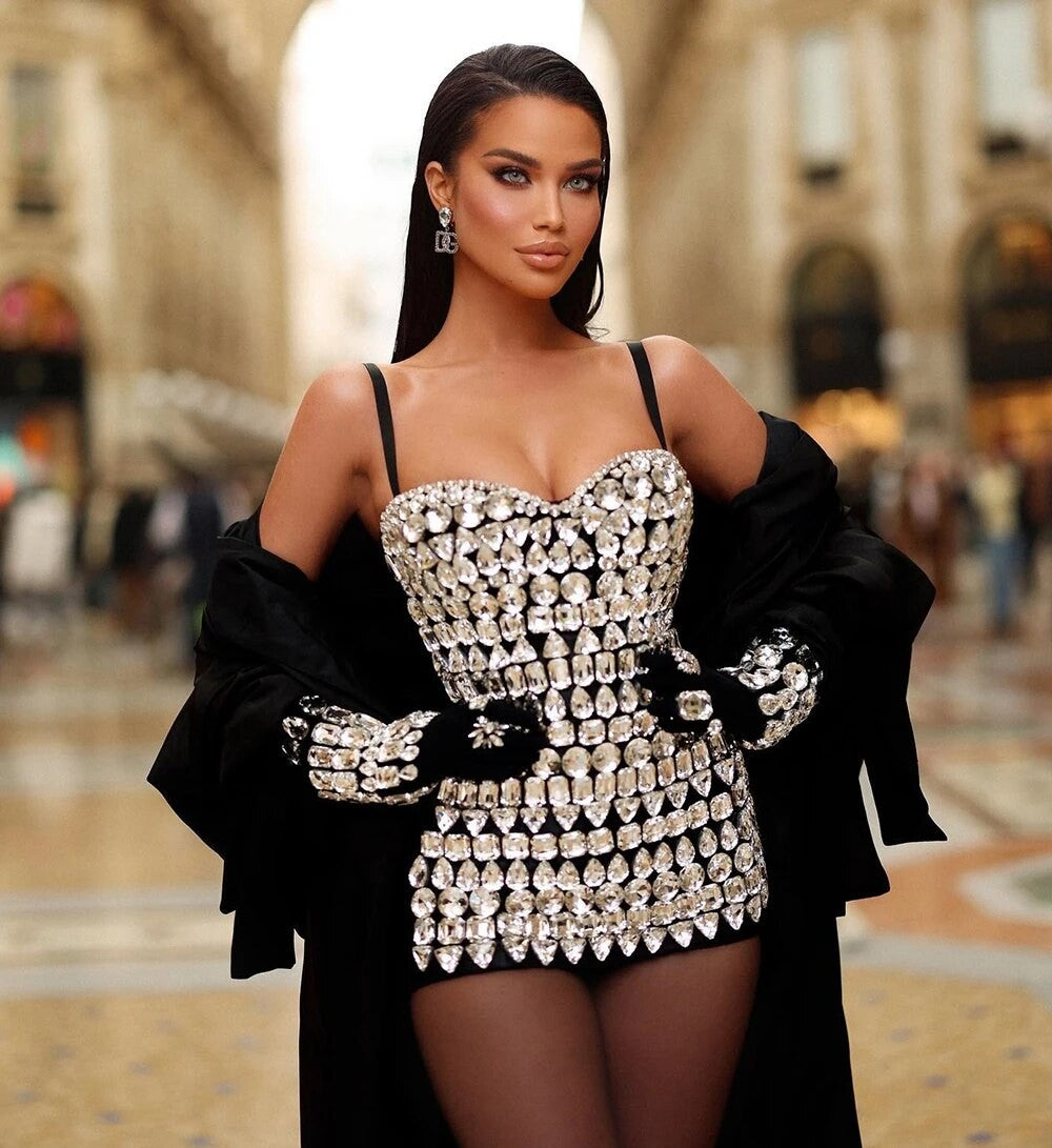 Tubino pietre Frisya