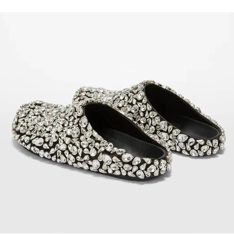 Pantofole strass