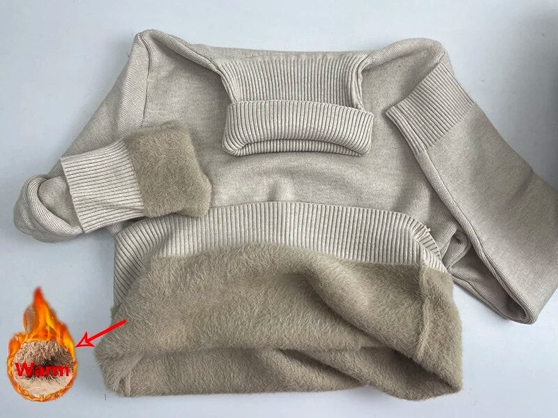 Dolcevita imbottito invernale