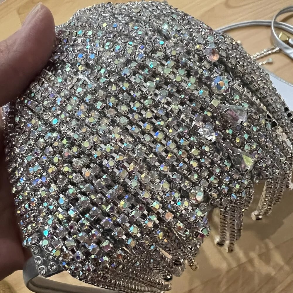 Reggiseno frange strass Grlinnis