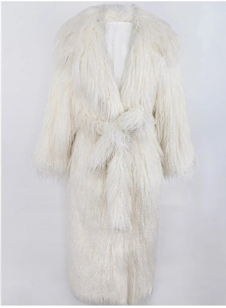 Ecopelliccia lunga Yethi