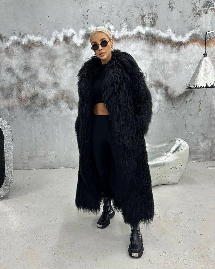 Ecopelliccia lunga Yethi