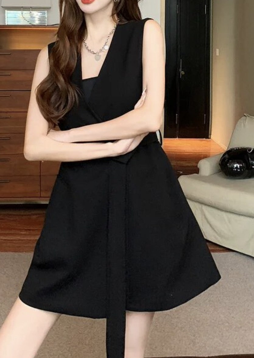 Set dress+cardigan Gispi