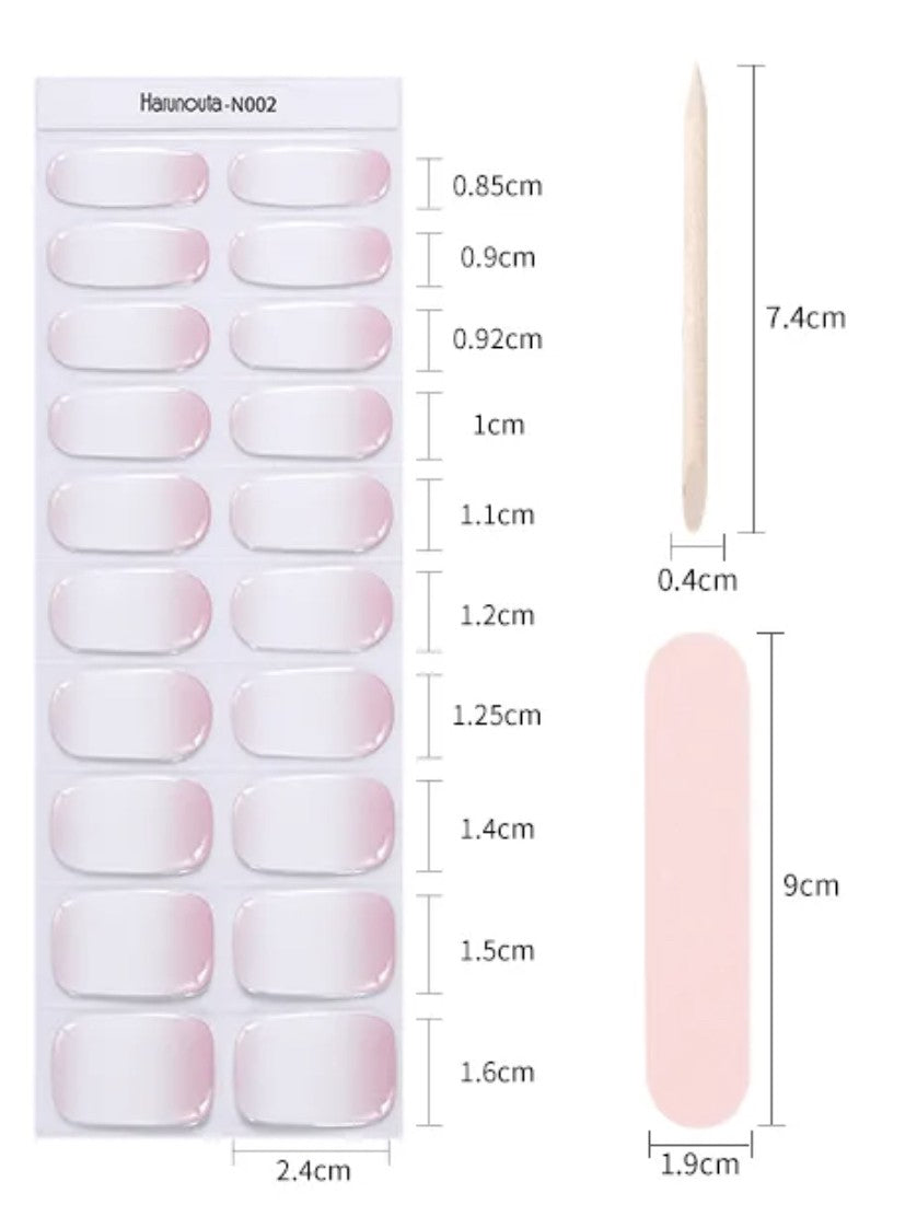 Smalto adesivo mani UV gel lampada