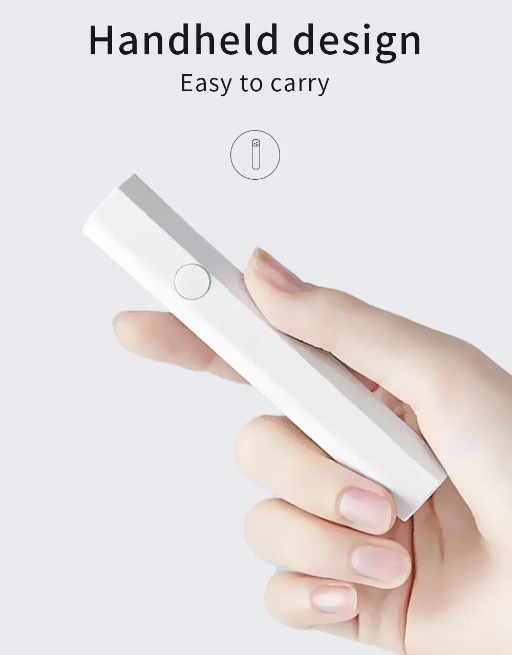 Mini lampada UV gel unghie
