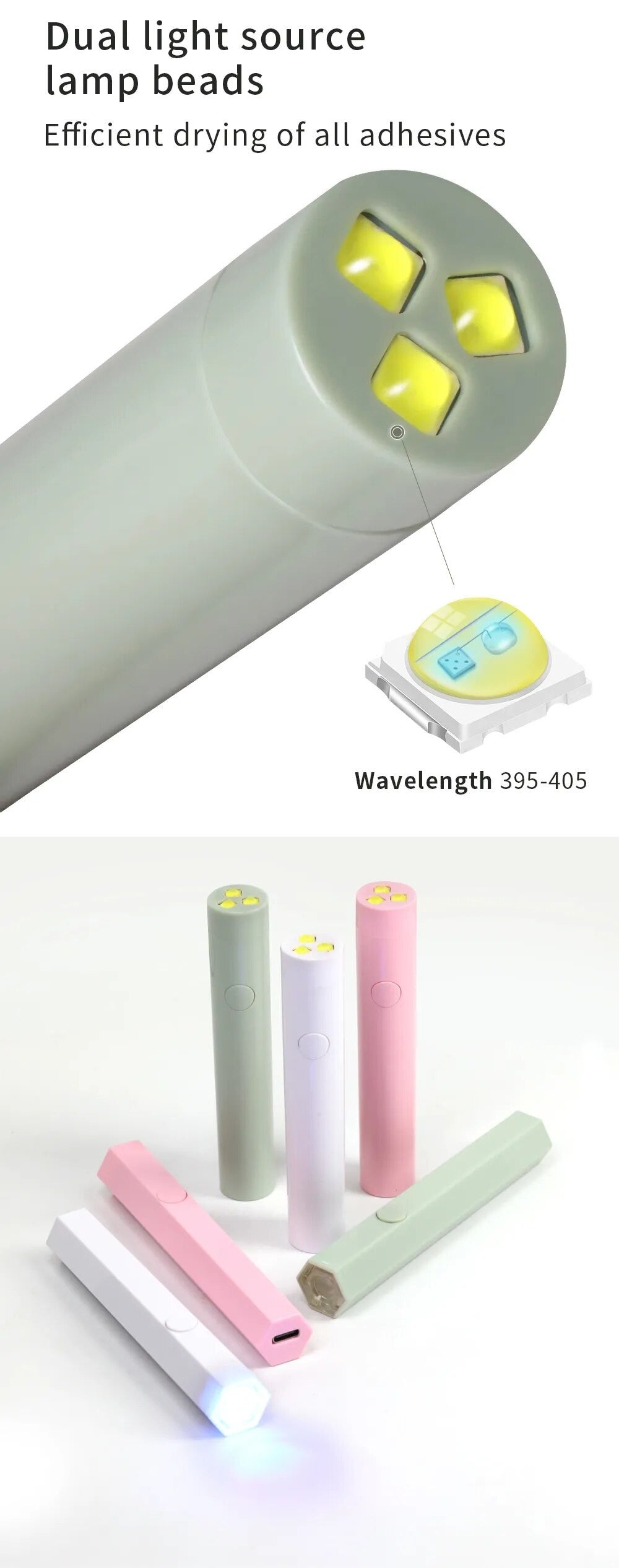 Mini lampada UV gel unghie