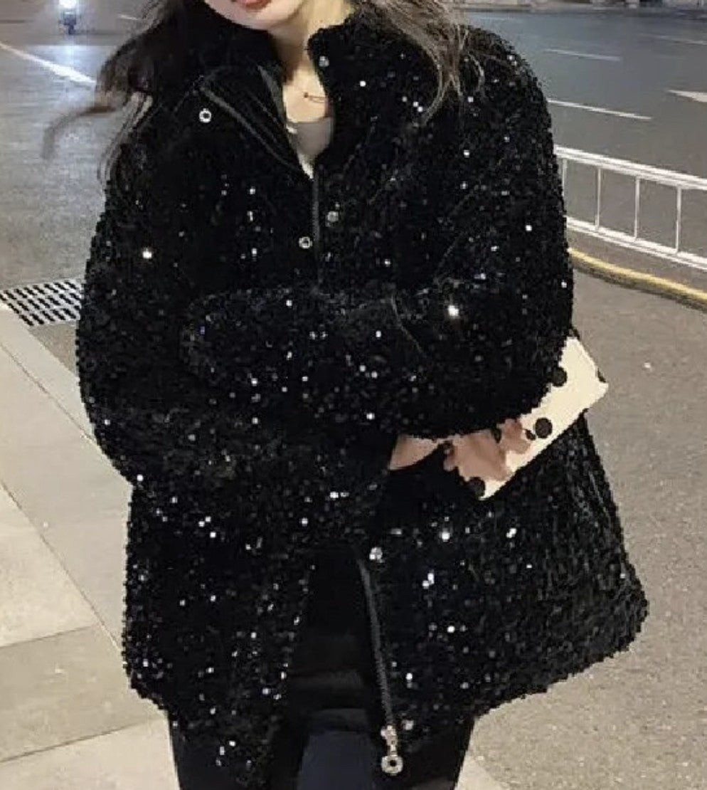 Bomber pailettes Uitlu