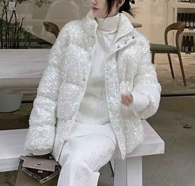 Bomber pailettes Uitlu