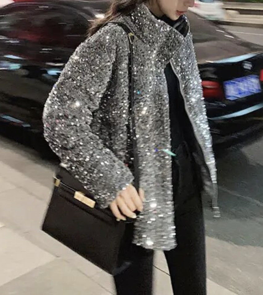 Bomber pailettes Uitlu