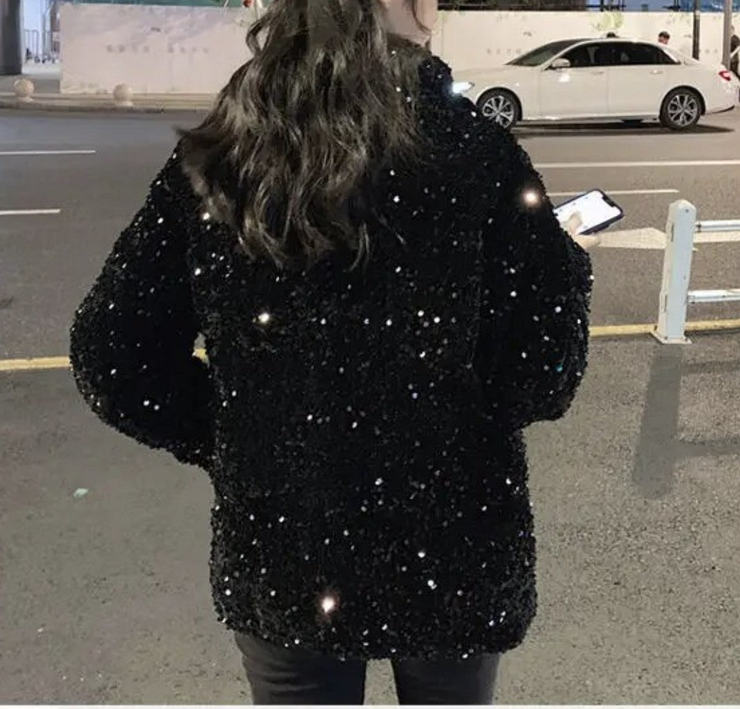 Bomber pailettes Uitlu