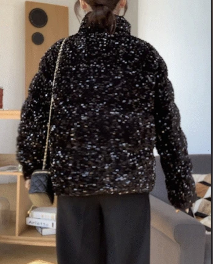 Bomber pailettes Uitlu