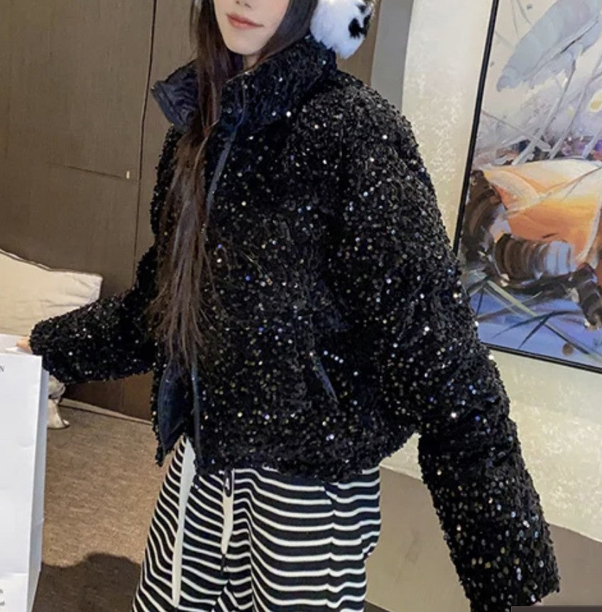 Bomber pailettes Uitlu