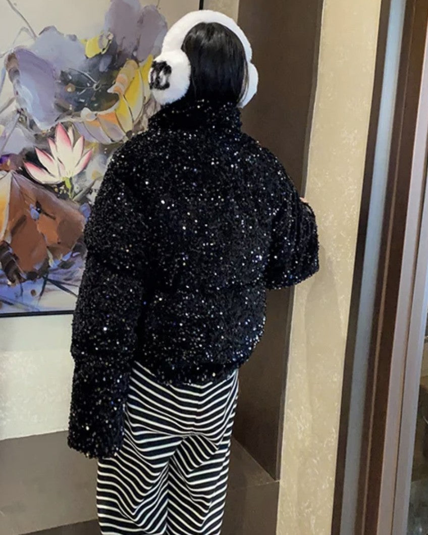 Bomber pailettes Uitlu