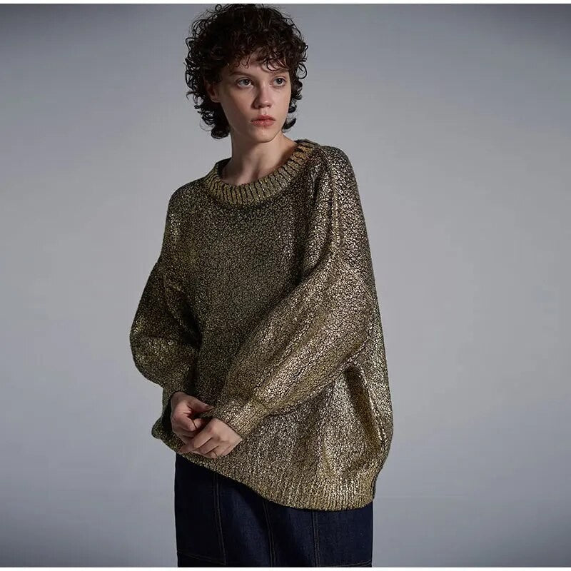 Maglioni metal girocollo