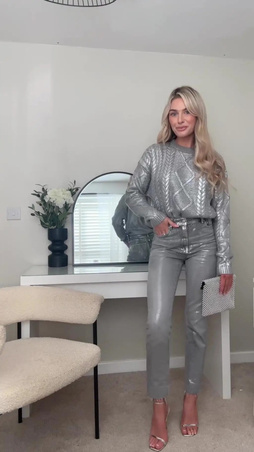 Maglioni metal girocollo