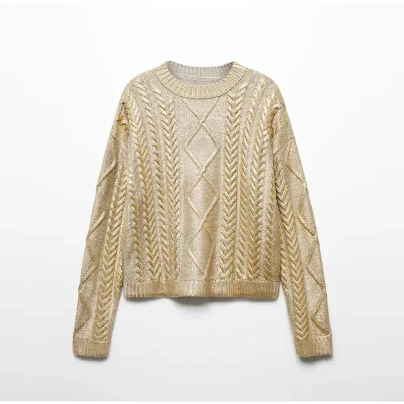 Maglioni metal girocollo