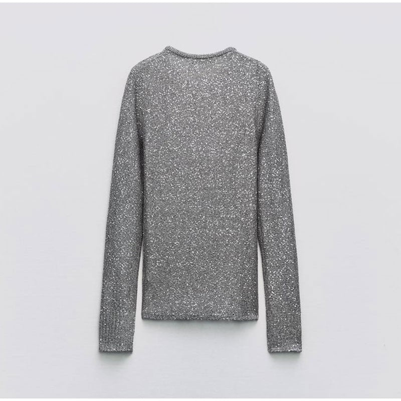 Maglioni metal girocollo