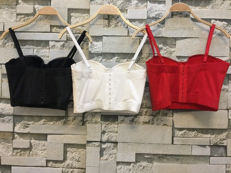Crop Top Ecopelle