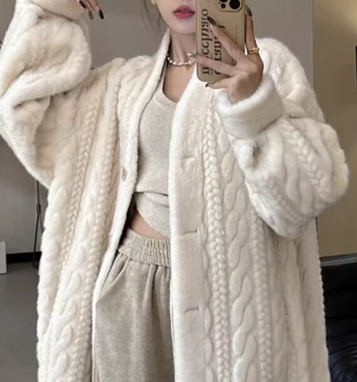 Pelliccia Rosylh damaskP