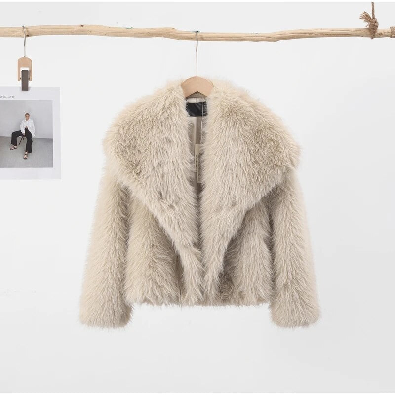 Giacca pelliccia Traf