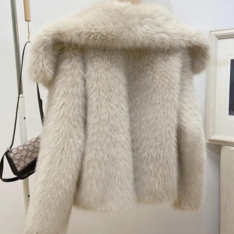 Giacca pelliccia Traf