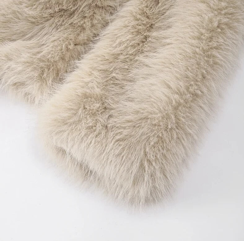 Giacca pelliccia Traf