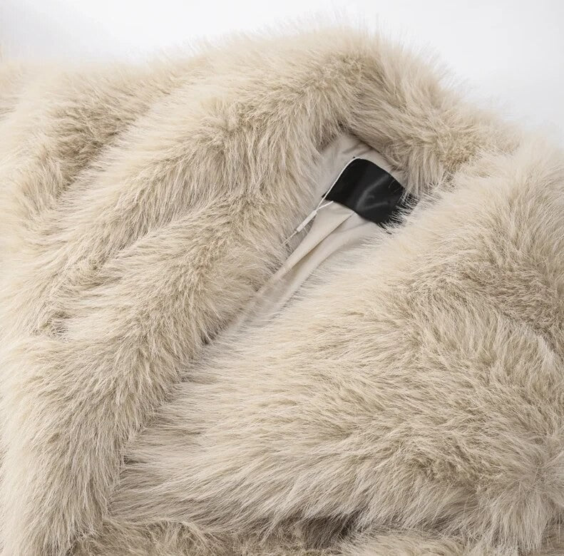 Giacca pelliccia Traf