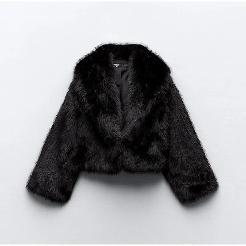 Giacca pelliccia Traf