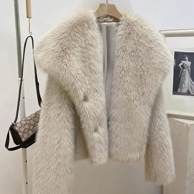 Giacca pelliccia Traf