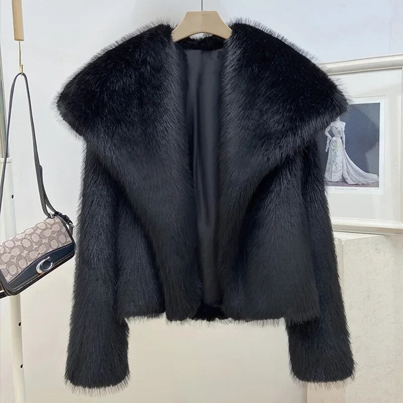 Giacca pelliccia Traf