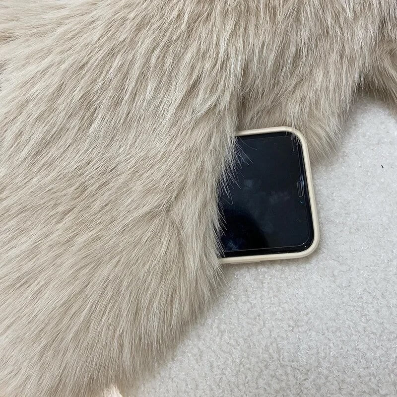 Giacca pelliccia Traf