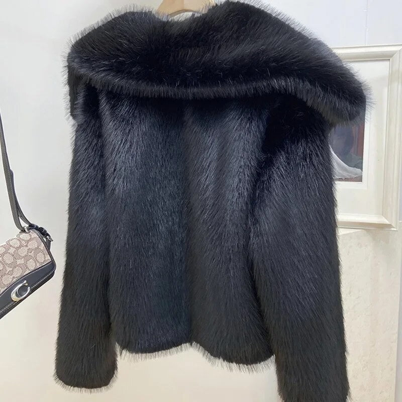 Giacca pelliccia Traf