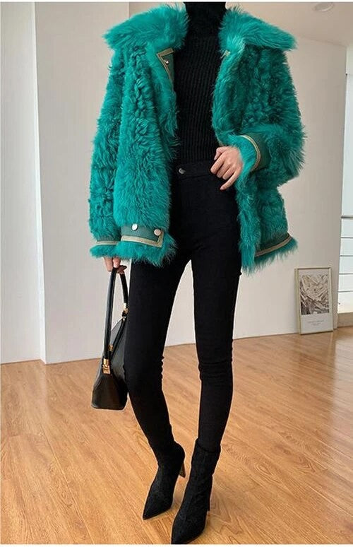 Pellicciotto Peacock