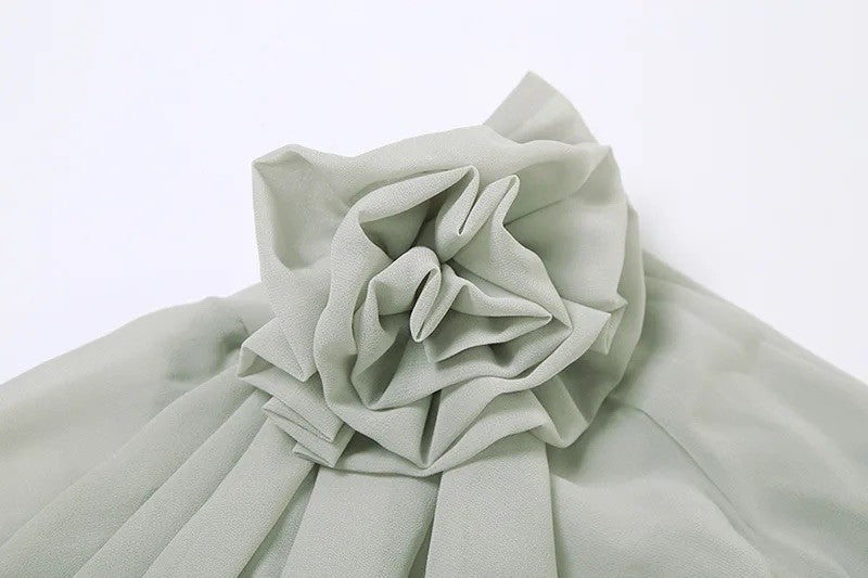 Blusa softflowers monospalla