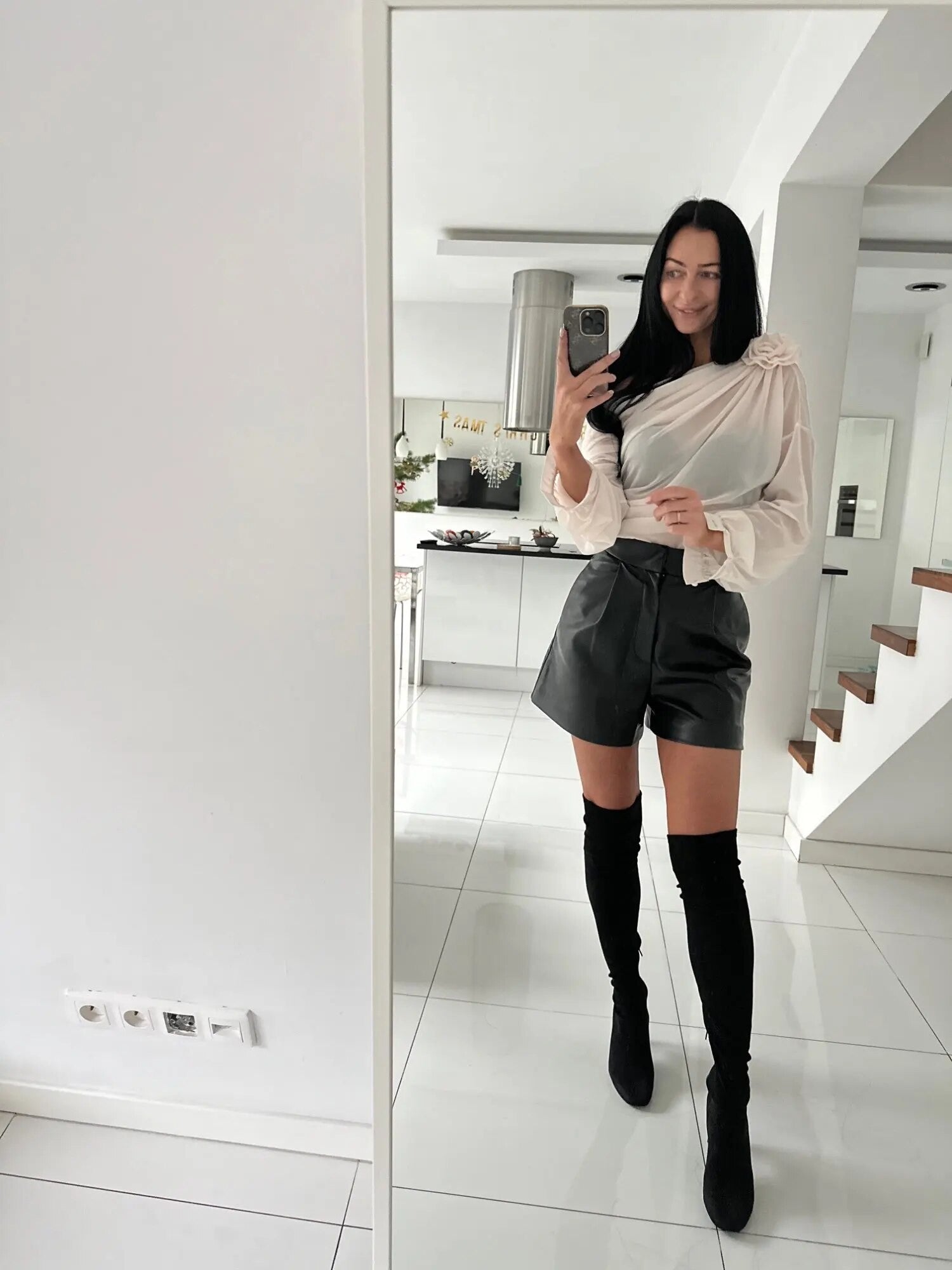 Blusa softflowers monospalla