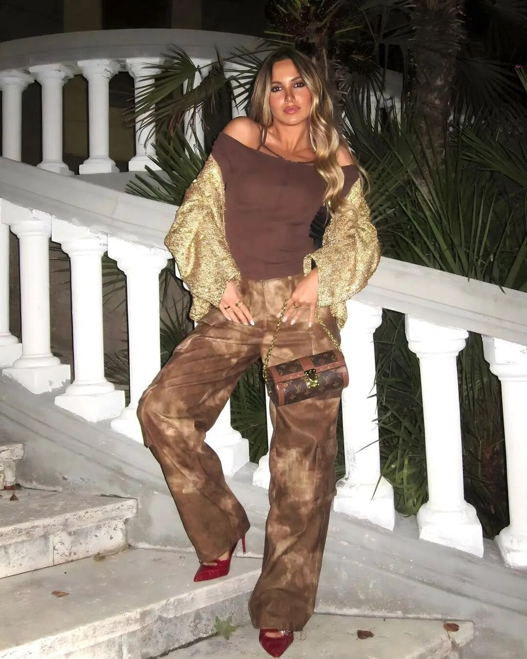 Giacca gold-pailettes