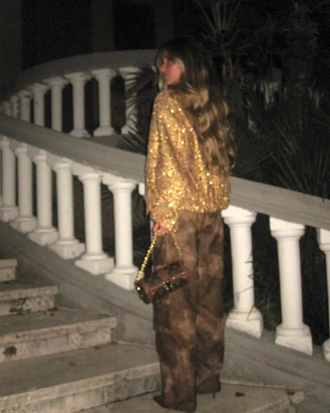 Giacca gold-pailettes