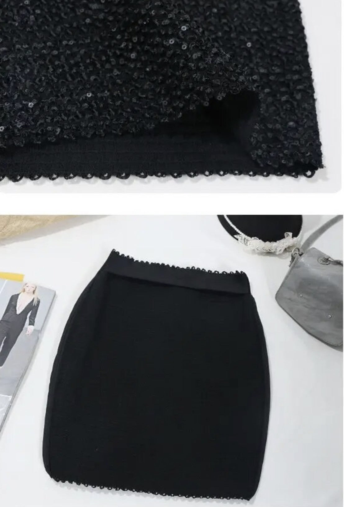 Gonna in pailettes Ftyju