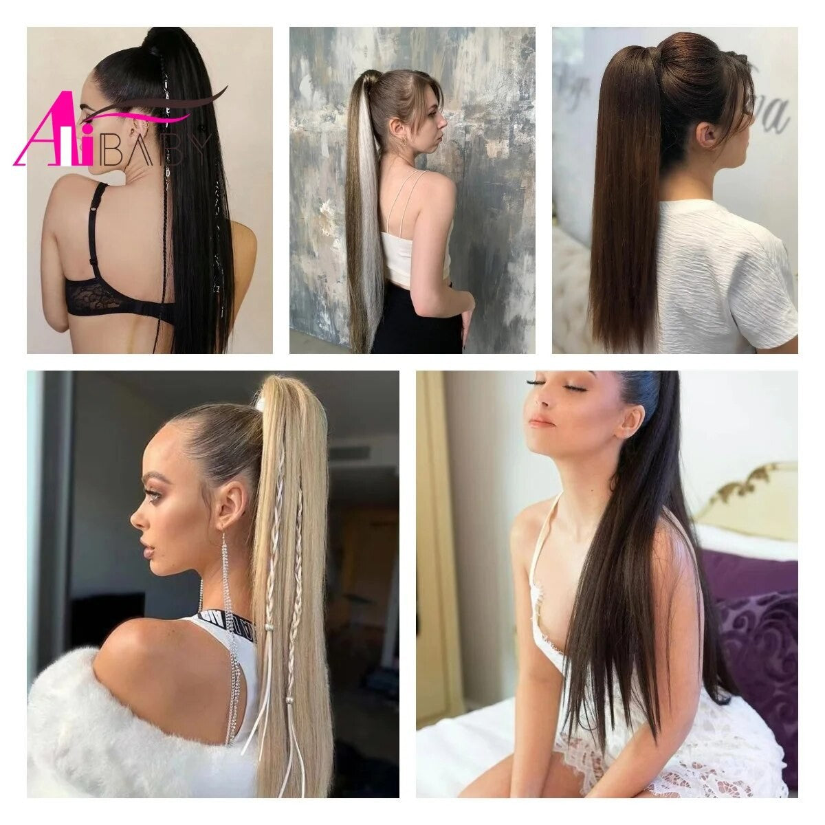 Coda extension liscia lunghissima