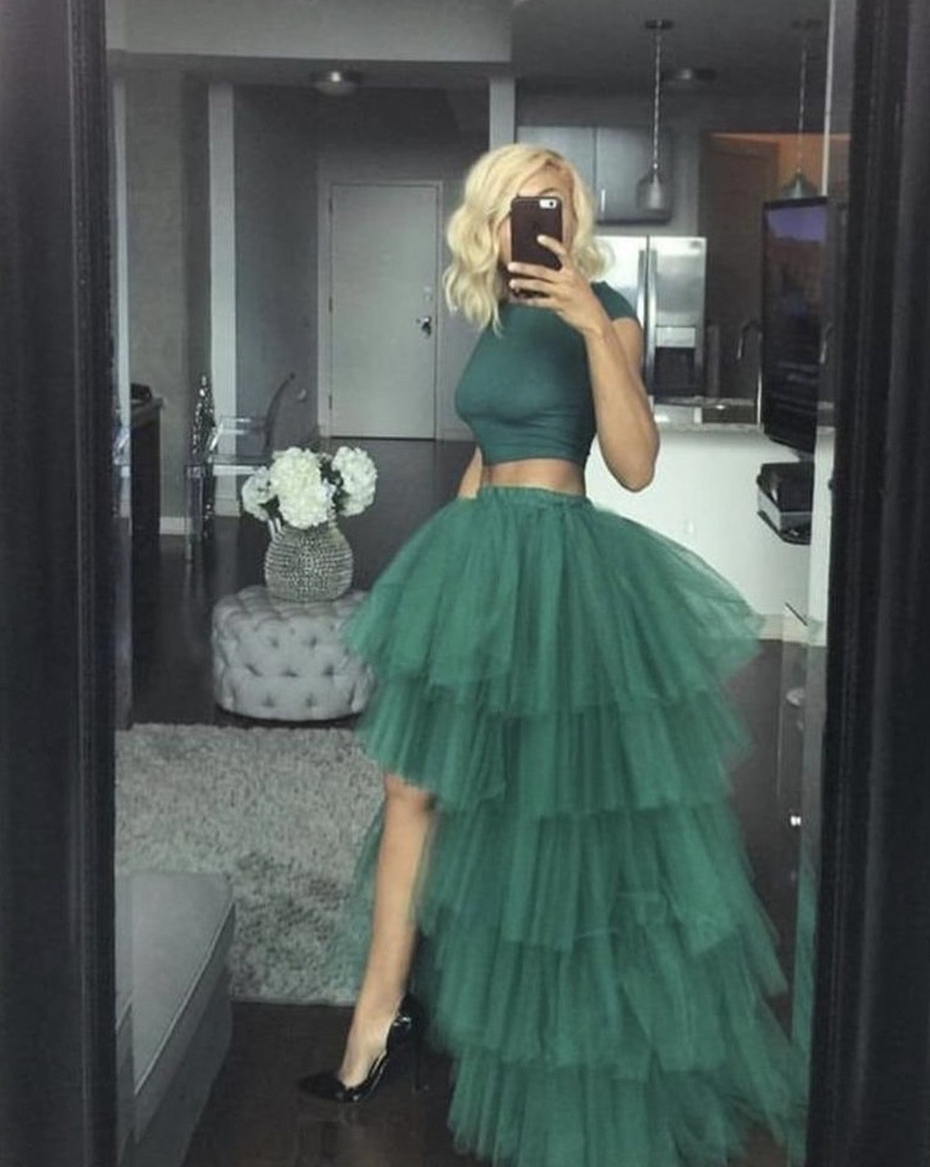 Maxigonna tulle Vips