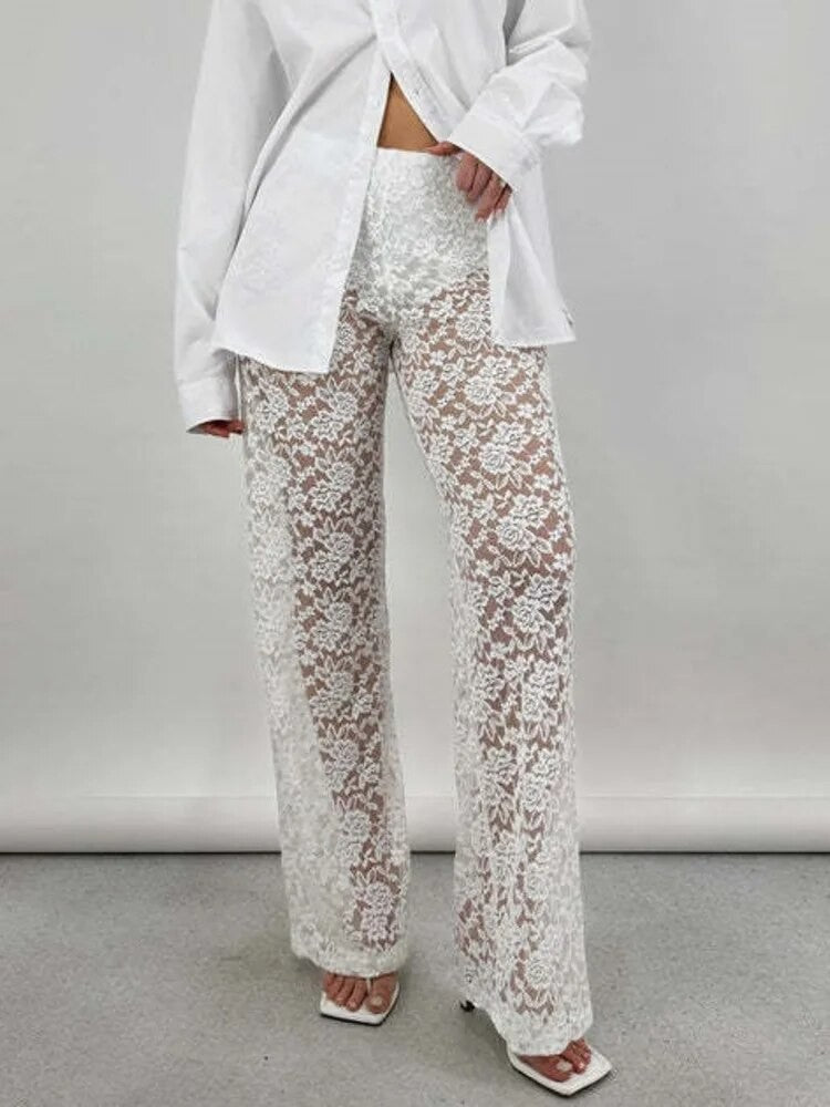 Pantaloni pizzo Dristina