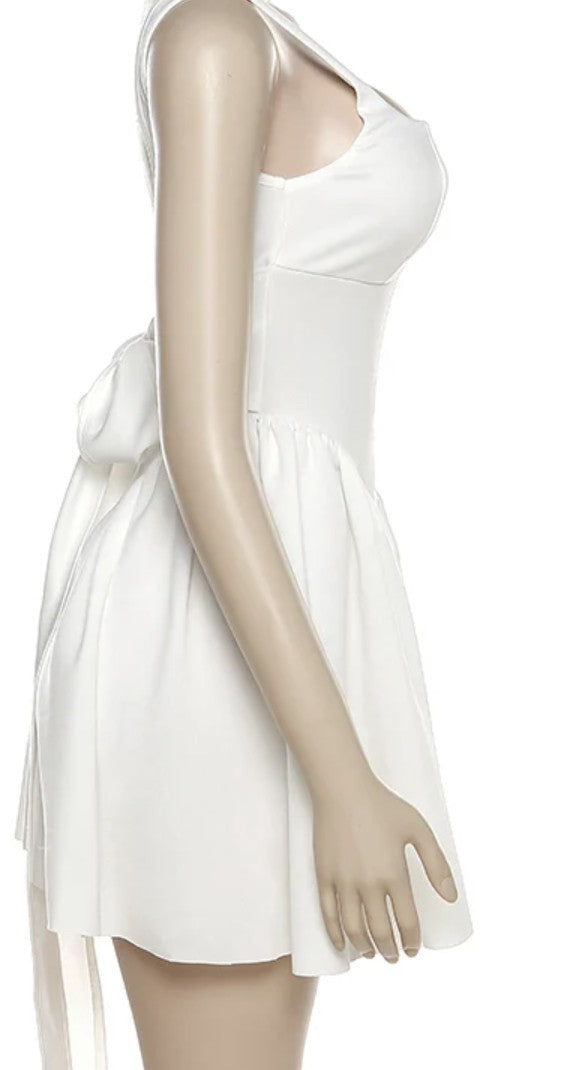 Minidress whitly bow