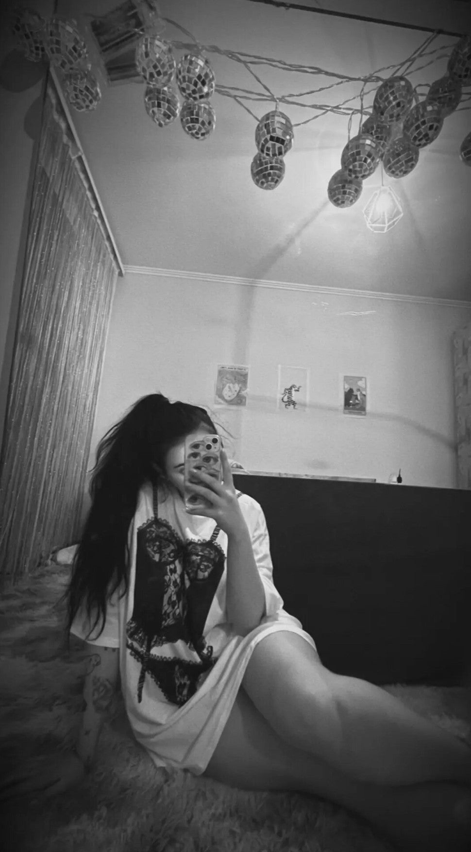 T-shirt Lingerie lace body