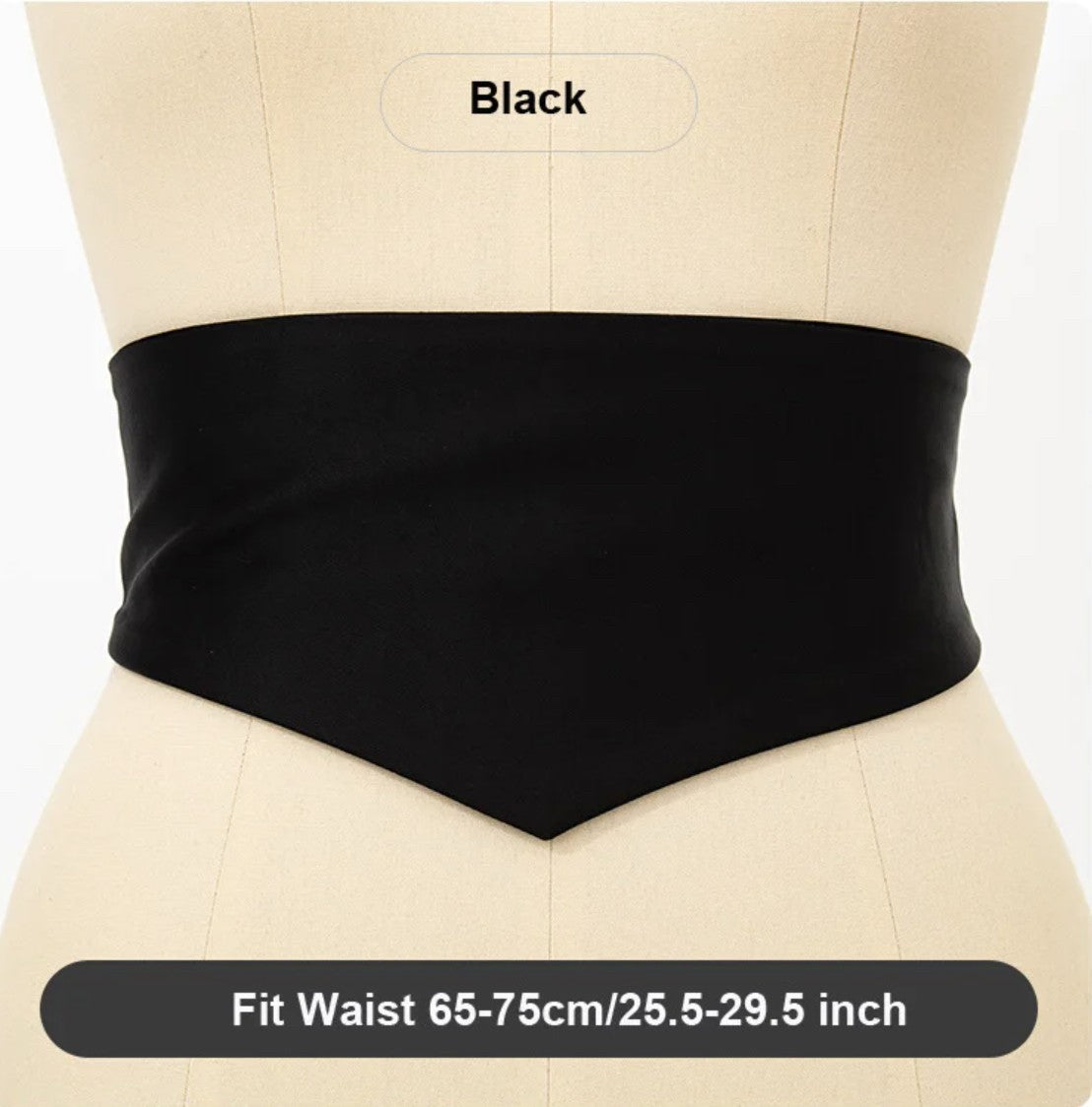 Cintura-corsetto punta