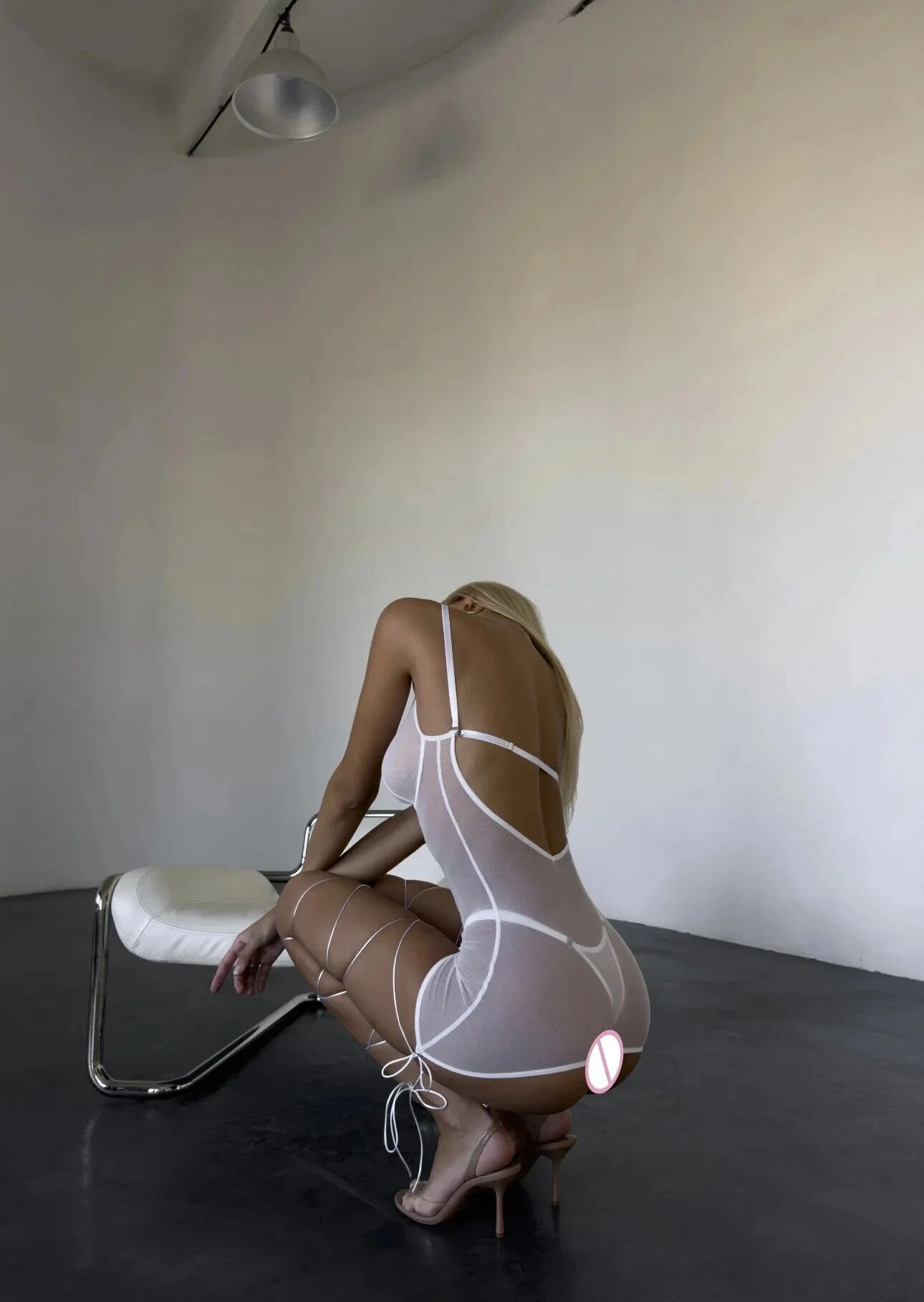 Completo intimo Trasparent Blacketa