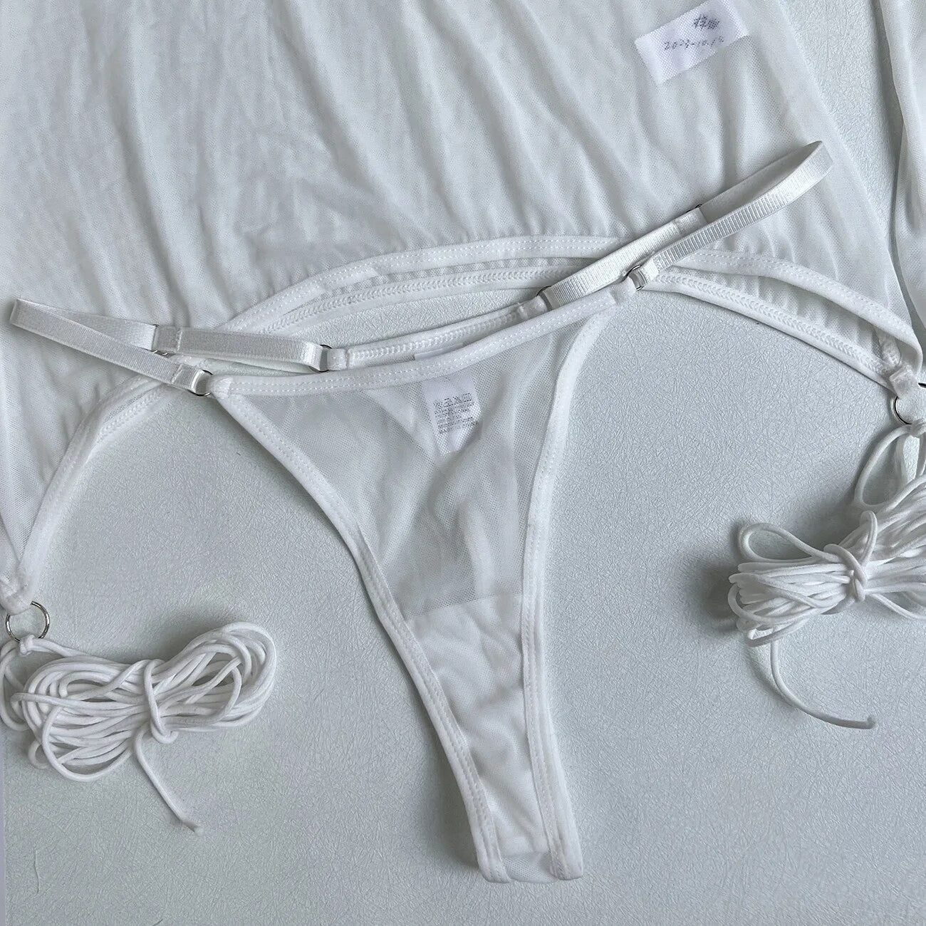 Completo intimo Trasparent Blacketa