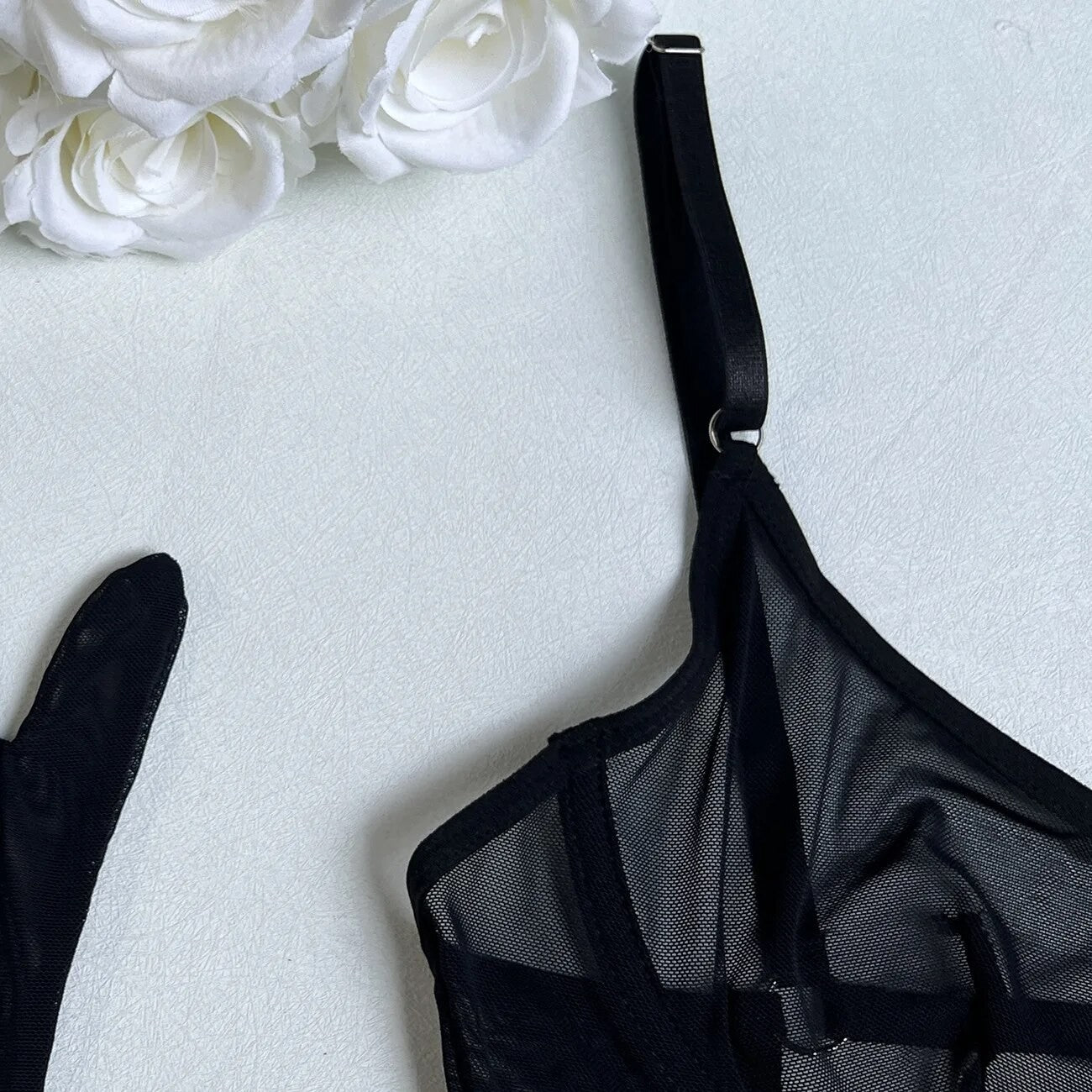 Completo intimo Trasparent Blacketa