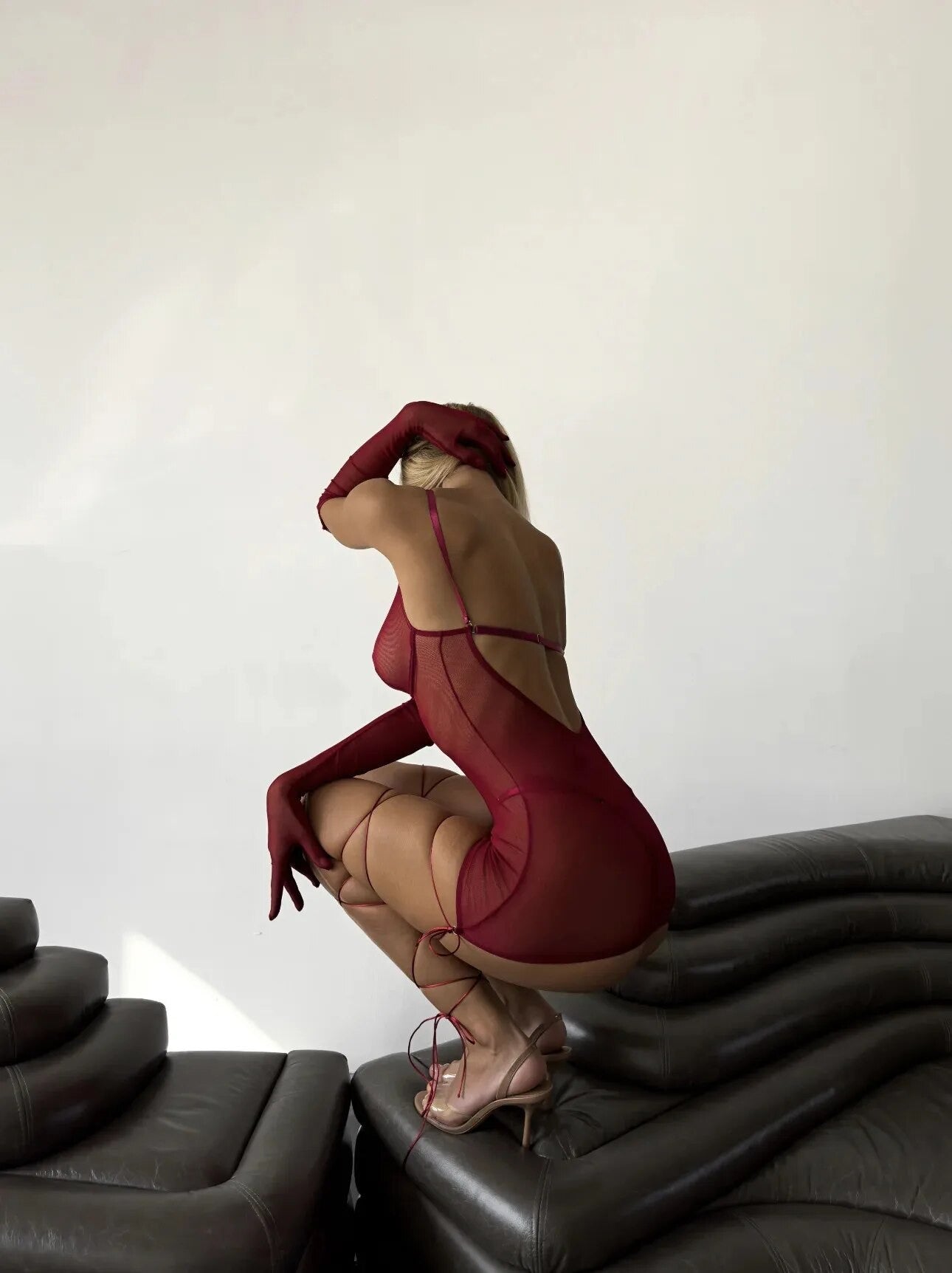 Completo intimo Trasparent Blacketa