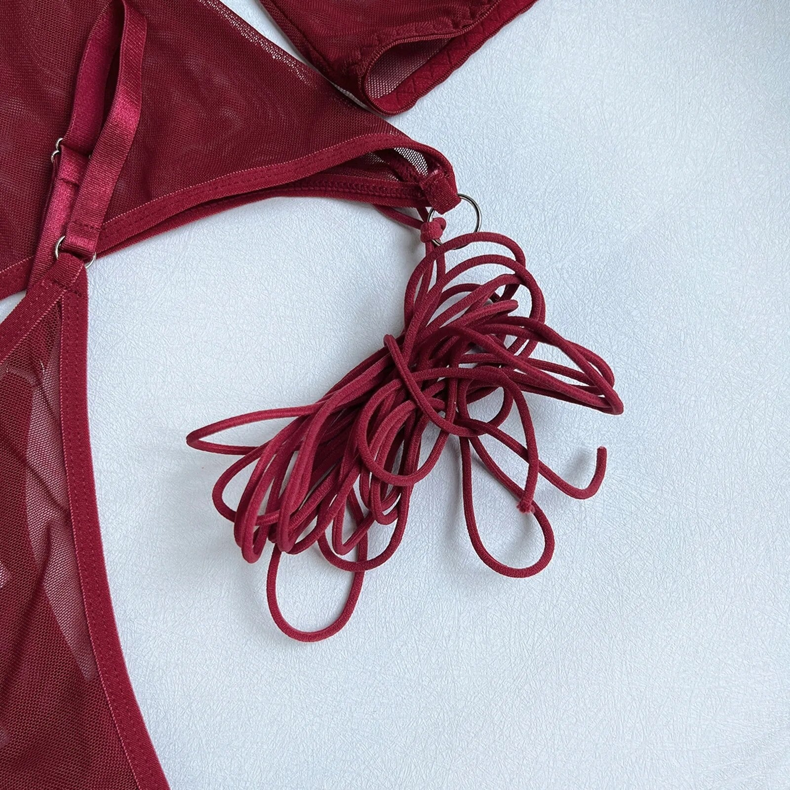 Completo intimo Trasparent Blacketa